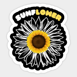 Sunflower Sticker